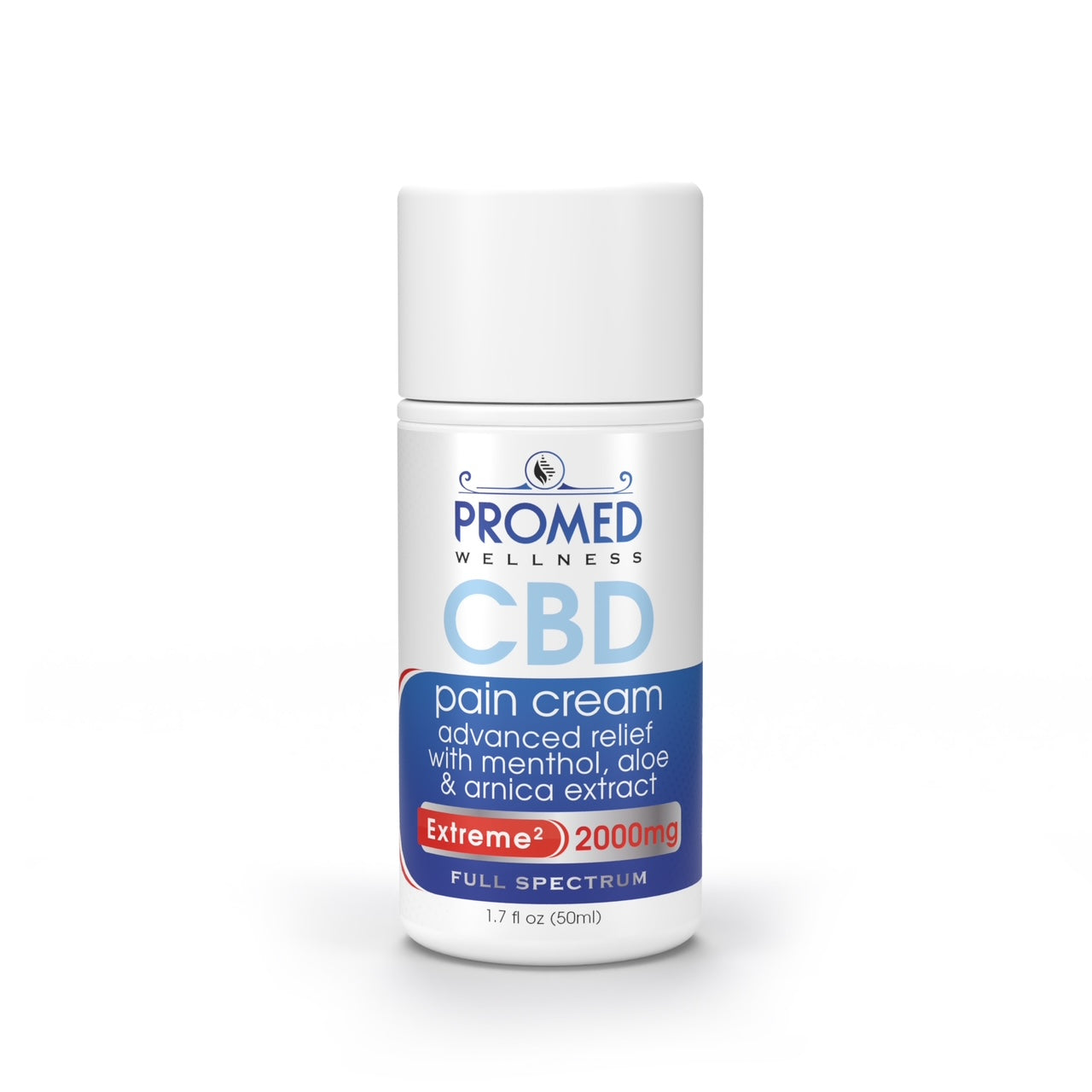 Full Spectrum CBD Cream 2000mg 50ML - ProMED Wellness LLC.